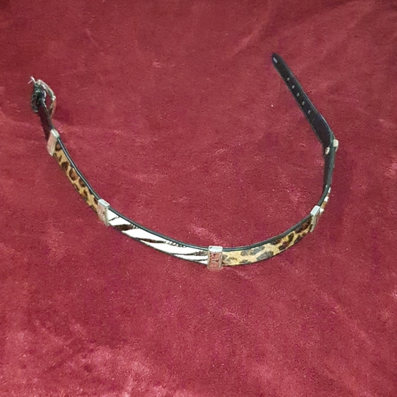 Genuine leather animal print belt - Picture 8 of 8